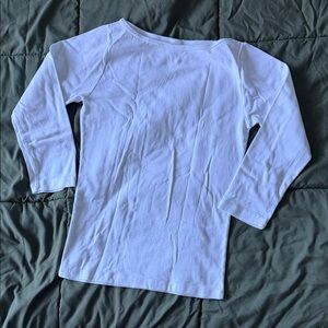 Los Angeles Apparel 3/4 Sleeve Cotton Baby Rib Top